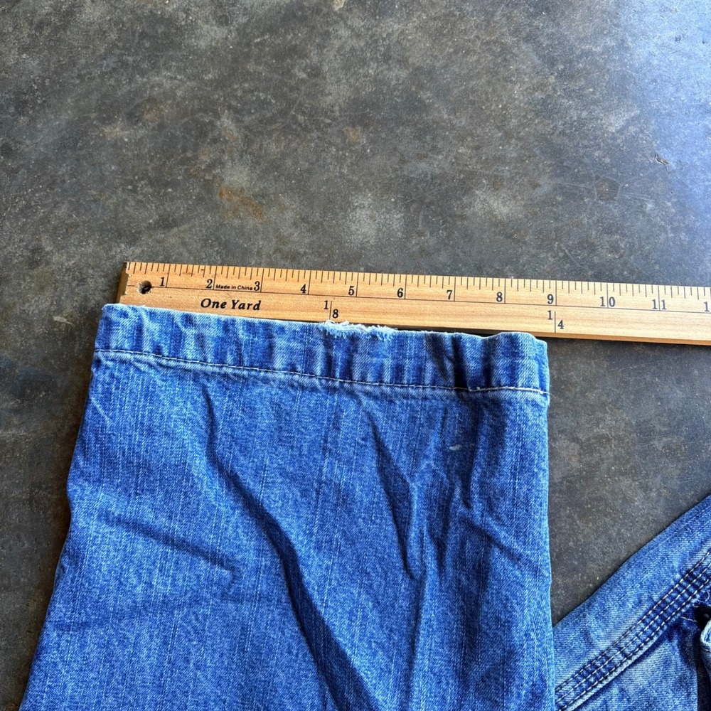 Levi Strauss Signature Workwear Carpenter Jeans Mens 32x30 Blue Denim Utility - Picture 6 of 6